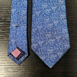 Vineyard Vines - Blue - Football Pattern - NWT